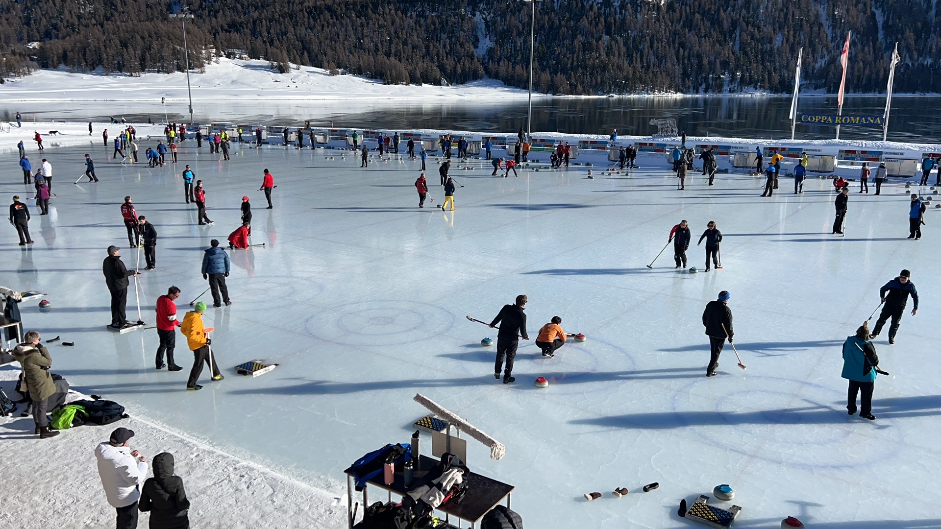 Viel Sonne im Engadin